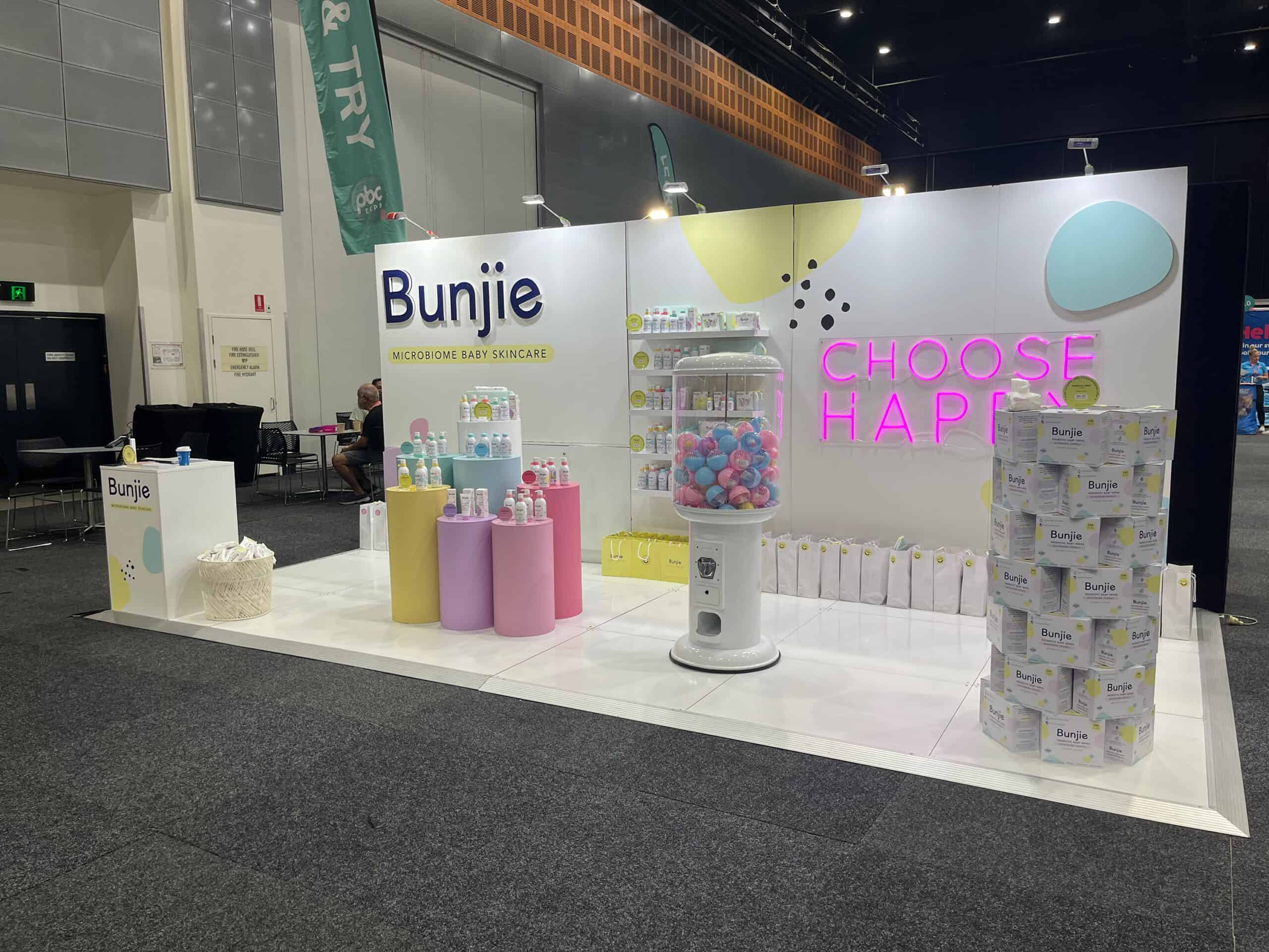 expo booth design idea for bunjie by select exhibitions
