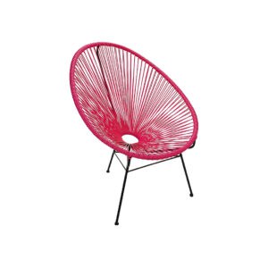 acapulco chair in pink