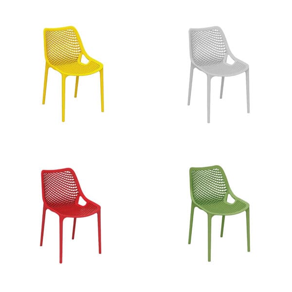 wind chair green red yellow white hire