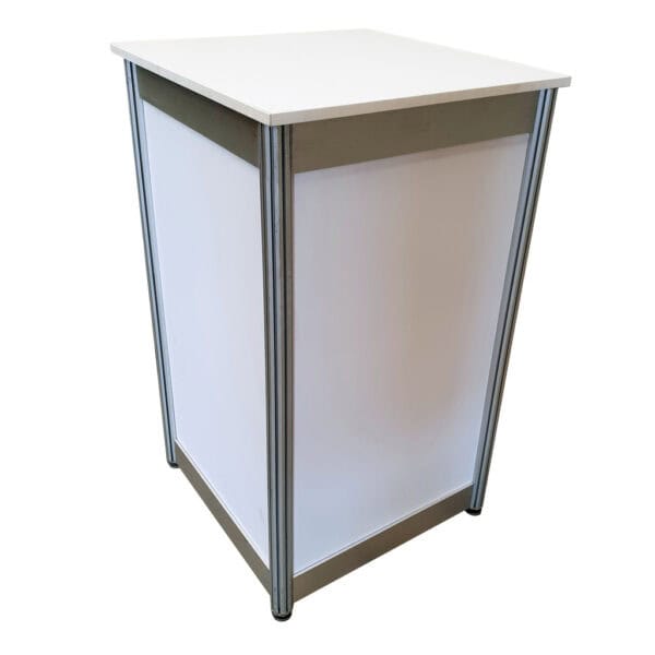 expo display plinth white