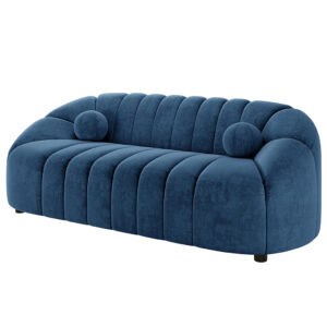 trina velvet sofa 3 seater exhibition furniture hire