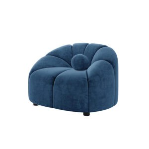 trina velvet sofa chair exhibition furniture hire