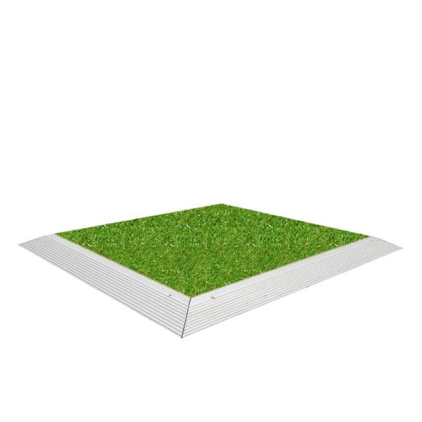 raised exhibition flooring with artificial grass